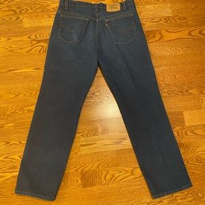 Vintage Levi’s blue jeans